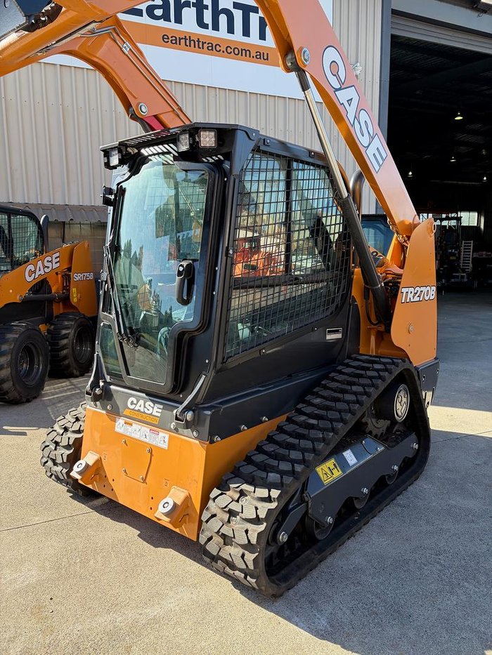 2025 Case CE Tr270b Compact Track Loader Orange