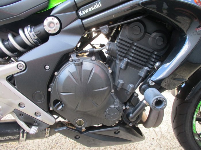 2012 Kawasaki ER-6nL GREEN
