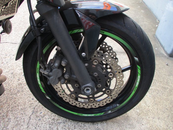 2012 Kawasaki ER-6nL GREEN