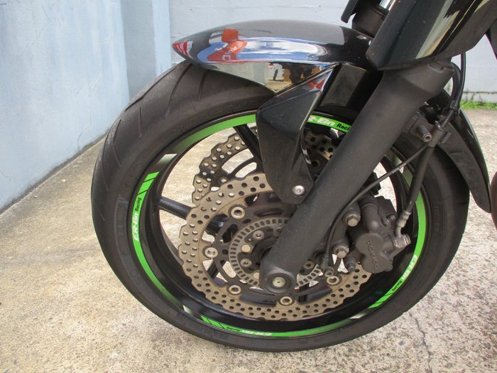 2012 Kawasaki ER-6nL GREEN