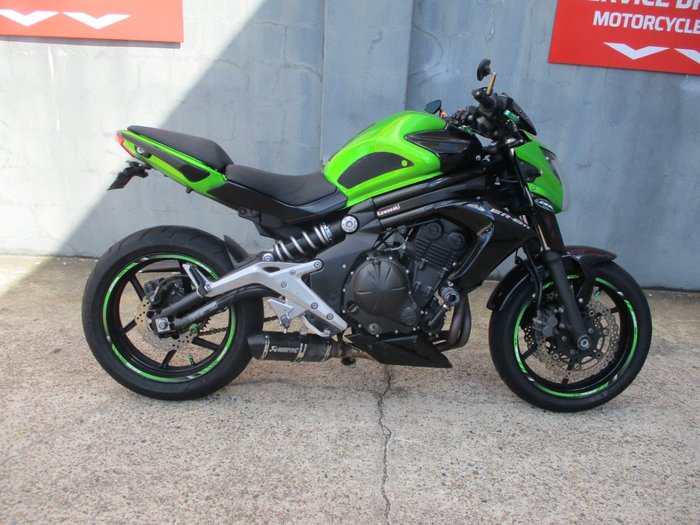 2012 Kawasaki ER-6nL GREEN