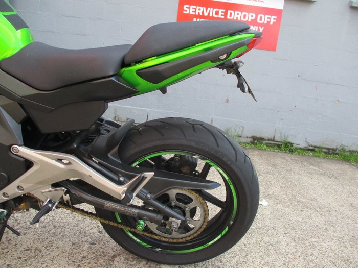 2012 Kawasaki ER-6nL GREEN