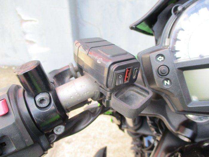 2012 Kawasaki ER-6nL GREEN