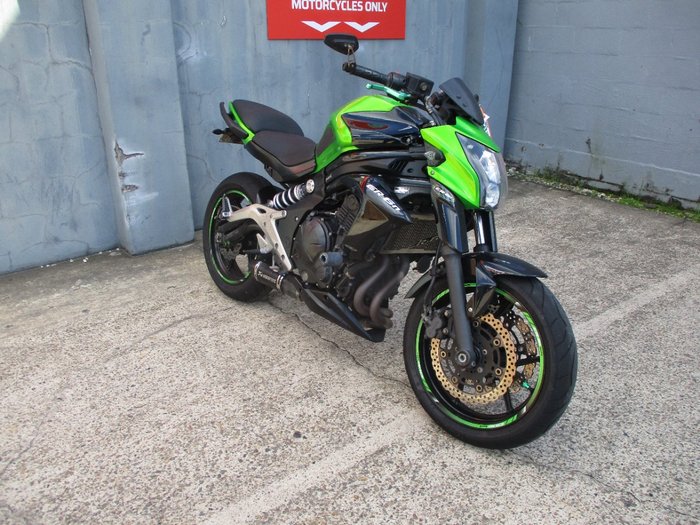 2012 Kawasaki ER-6nL GREEN