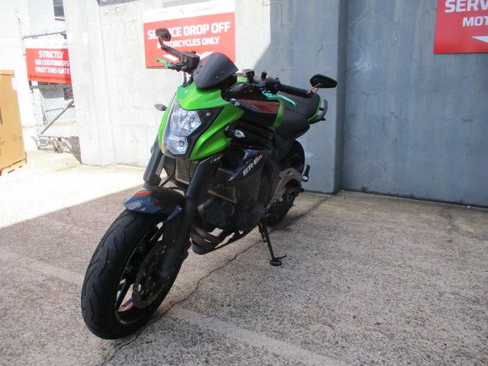 2012 Kawasaki ER-6nL GREEN