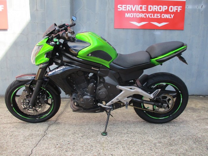 2012 Kawasaki ER-6nL GREEN