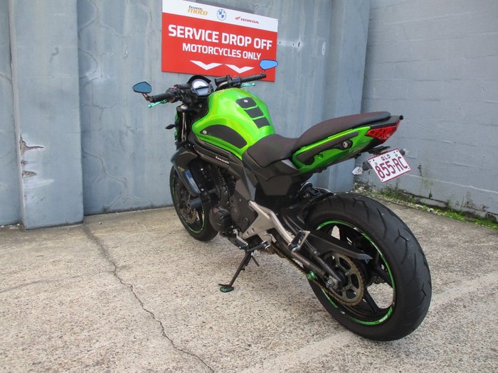 2012 Kawasaki ER-6nL GREEN