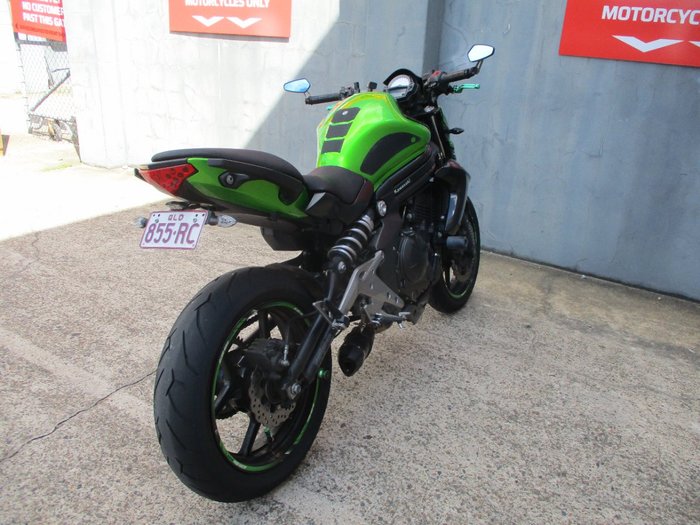 2012 Kawasaki ER-6nL GREEN