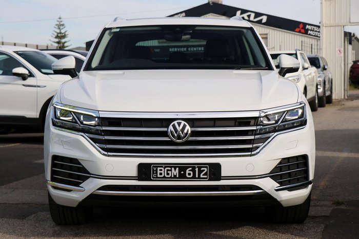 2020 Volkswagen Touareg 190TDI Premium CR MY20 Four Wheel Drive Pure White