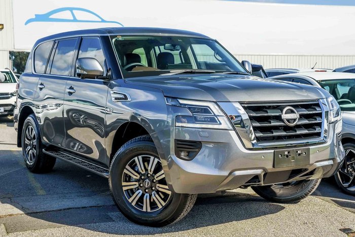 2025 Nissan Patrol Ti Y62 MY25 4X4 Dual Range Gun Metallic