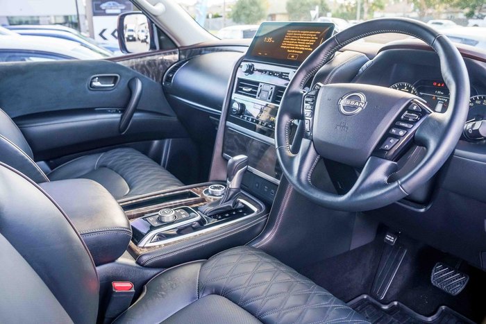 2025 Nissan Patrol Ti Y62 MY25 4X4 Dual Range Gun Metallic