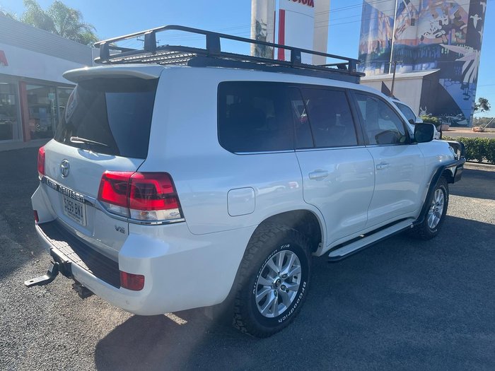 2016 Toyota Landcruiser VX VDJ200R 4X4 Dual Range Crystal Pearl