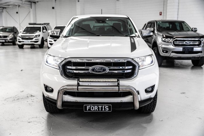 2019 Ford Ranger XLT PX MkIII MY19 4X4 Dual Range WHITE