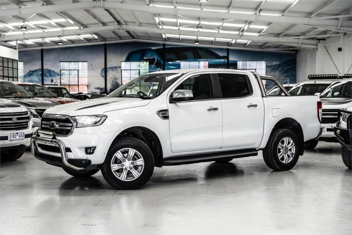 2019 Ford Ranger XLT PX MkIII MY19 4X4 Dual Range WHITE
