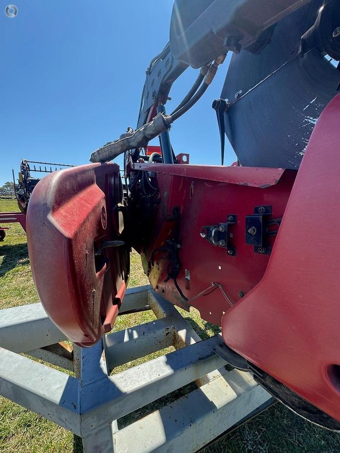 2014 CASE IH 3152 40Inch Draper Front + Trailer Red