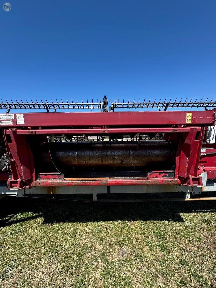 2014 CASE IH 3152 40Inch Draper Front + Trailer Red