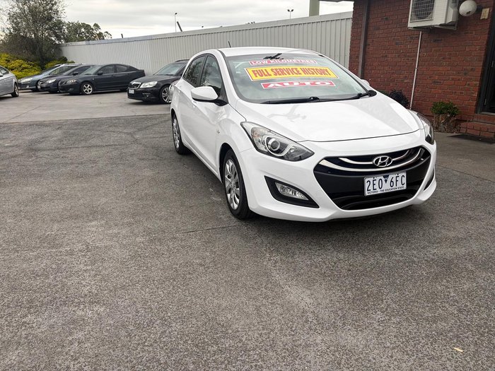2014 Hyundai i30 Active GD2 MY14 Creamy White