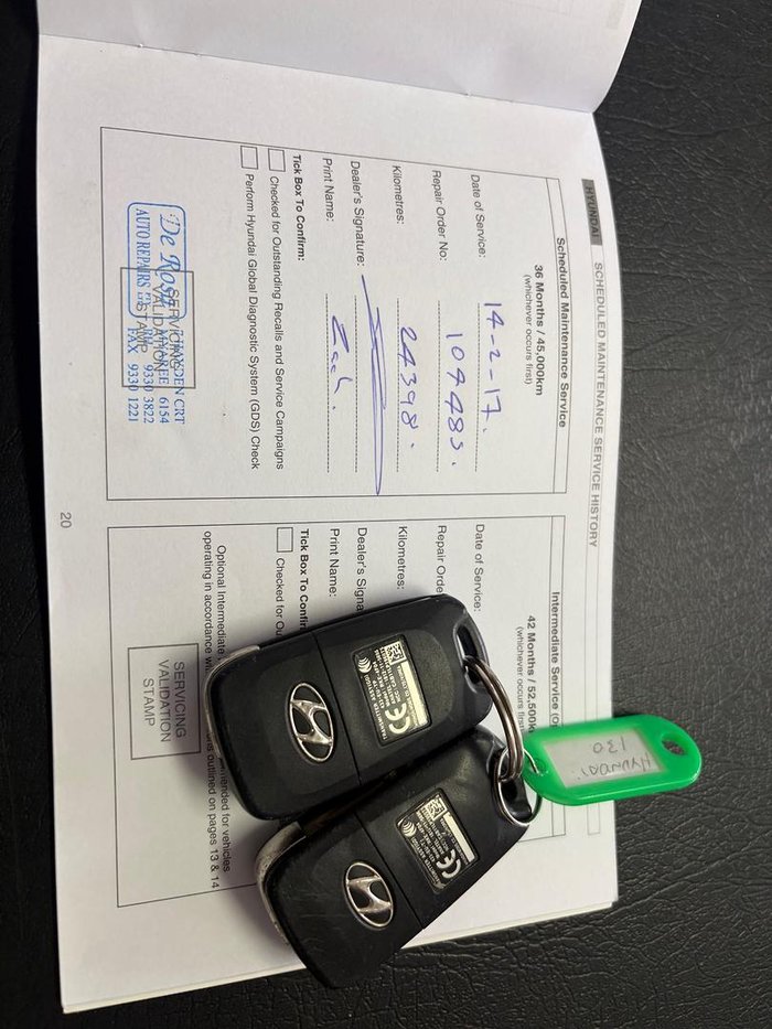 2014 Hyundai i30 Active GD2 MY14 Creamy White