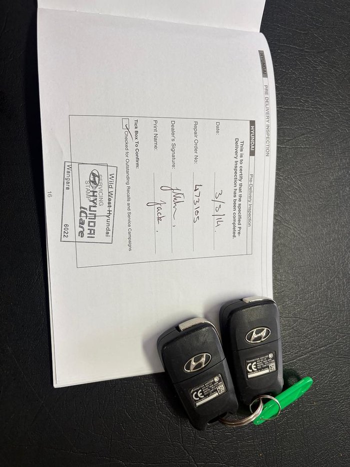 2014 Hyundai i30 Active GD2 MY14 Creamy White