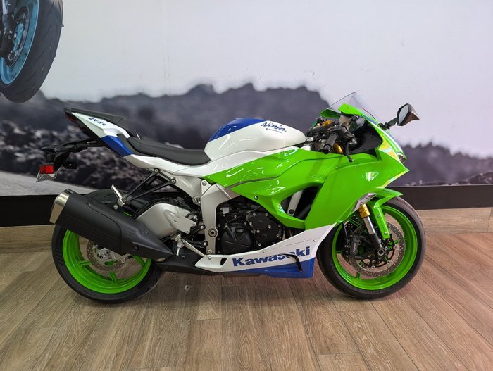 2024 Kawasaki 2024 Kawasaki 636CC NINJA ZX-6R 40th ANNIVERSARY EDITION GREEN