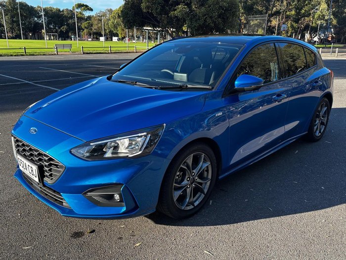 2019 Ford Focus ST-Line SA MY20.25 Desert Island Blue