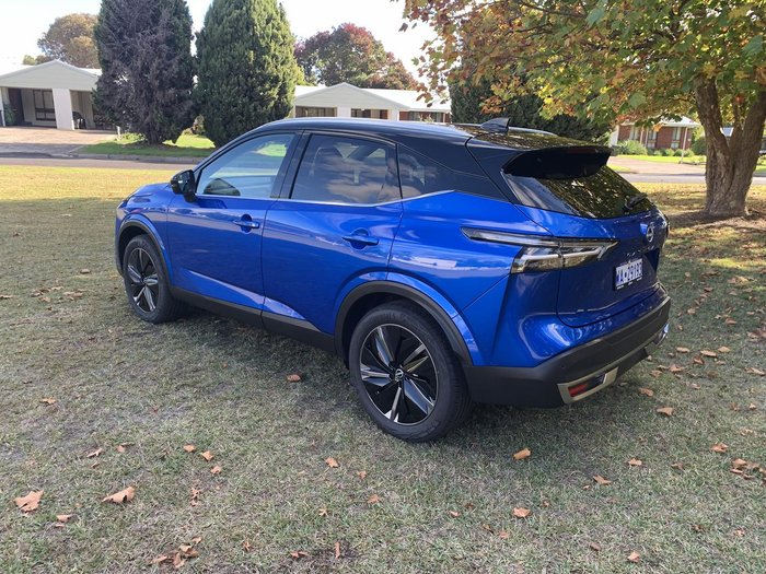 2025 Nissan QASHQAI Ti J12 MY25 Magnetic Blue with Onyx Black Roof
