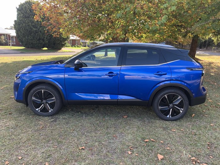 2025 Nissan QASHQAI Ti J12 MY25 Magnetic Blue with Onyx Black Roof