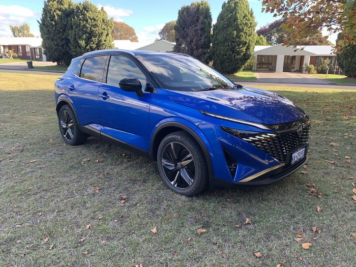 2025 Nissan QASHQAI Ti J12 MY25 Magnetic Blue with Onyx Black Roof