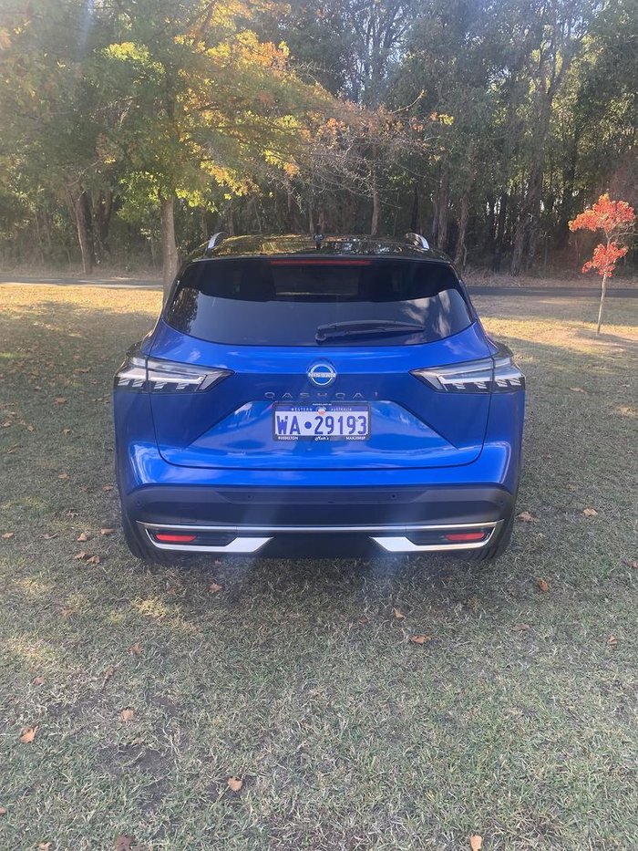 2025 Nissan QASHQAI Ti J12 MY25 Magnetic Blue with Onyx Black Roof