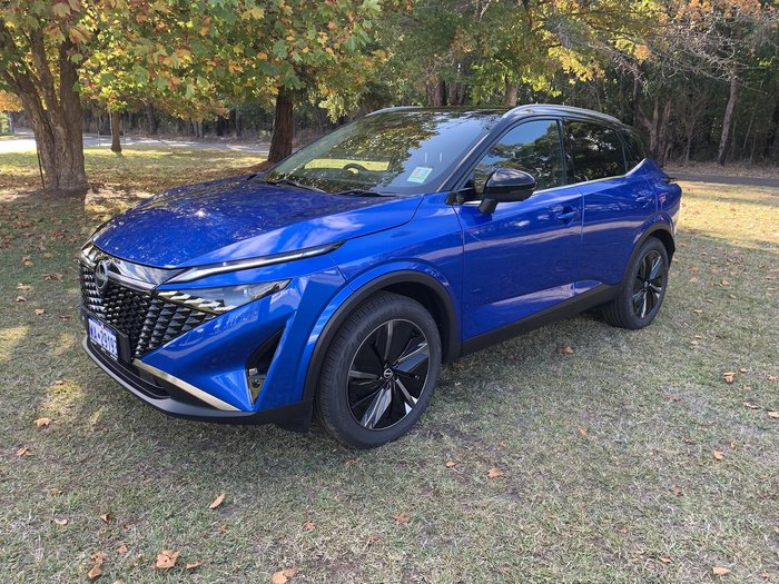 2025 Nissan QASHQAI Ti J12 MY25 Magnetic Blue with Onyx Black Roof