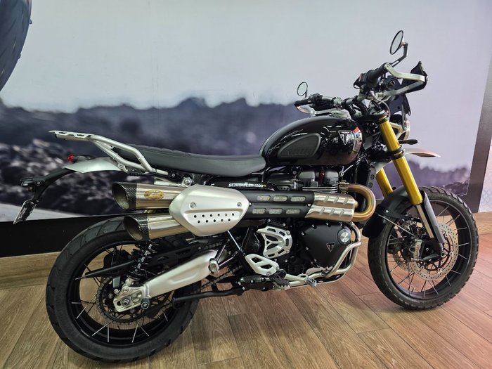 2024 Triumph SCRAMBLER 1200 XE Black
