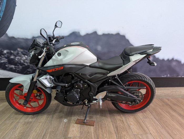 2019 Yamaha MT-03 (MT03LA) (ABS) WHITE