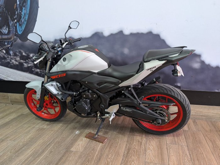 2019 Yamaha MT-03 (MT03LA) (ABS) WHITE