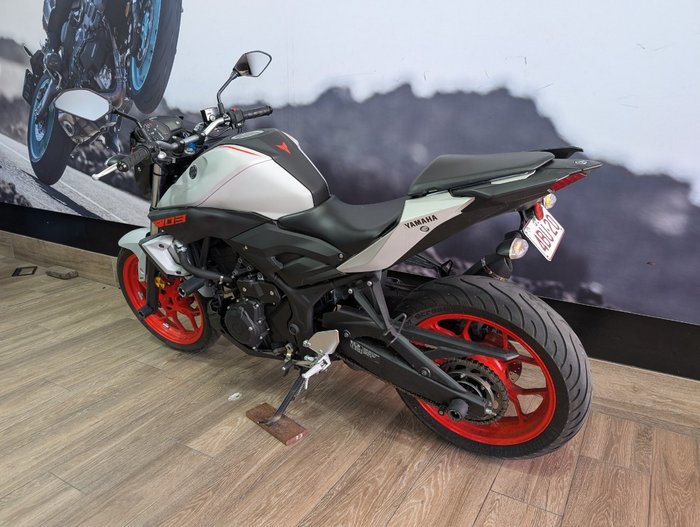 2019 Yamaha MT-03 (MT03LA) (ABS) WHITE