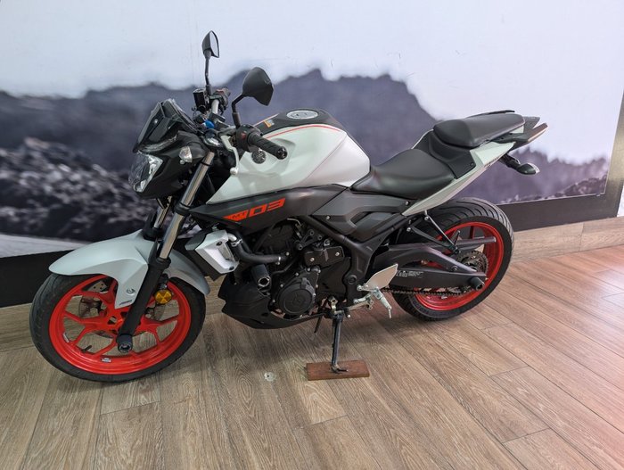 2019 Yamaha MT-03 (MT03LA) (ABS) WHITE