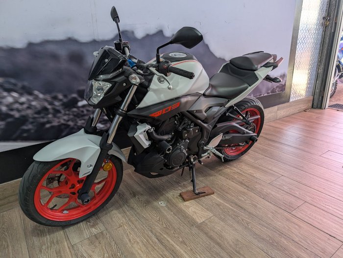 2019 Yamaha MT-03 (MT03LA) (ABS) WHITE