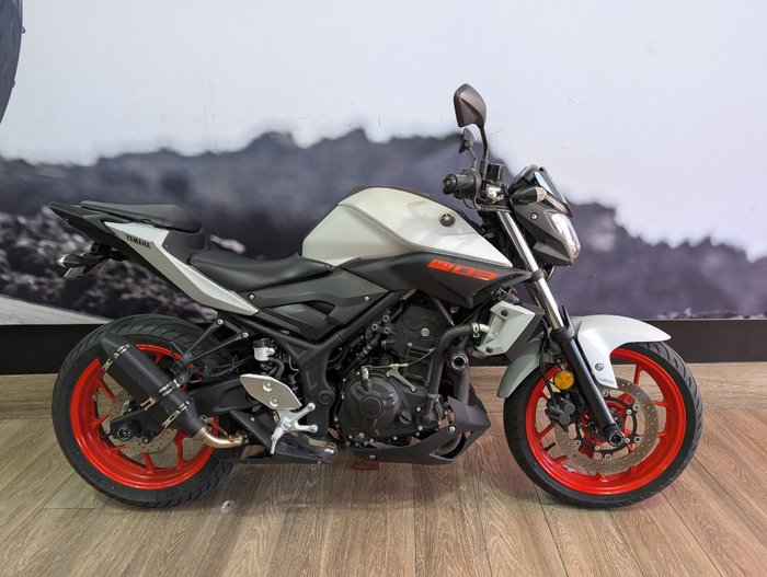 2019 Yamaha MT-03 (MT03LA) (ABS) WHITE