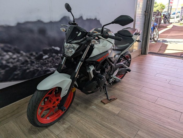 2019 Yamaha MT-03 (MT03LA) (ABS) WHITE