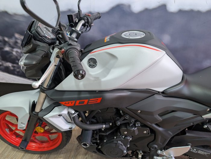 2019 Yamaha MT-03 (MT03LA) (ABS) WHITE