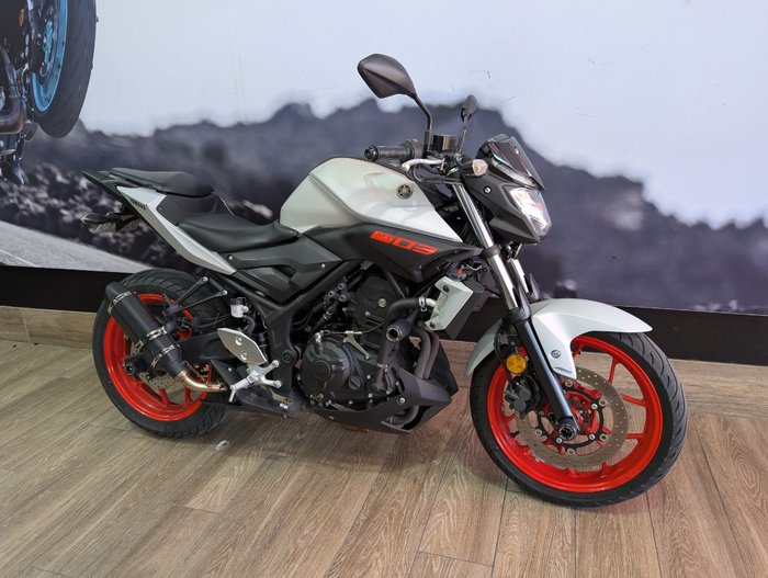2019 Yamaha MT-03 (MT03LA) (ABS) WHITE