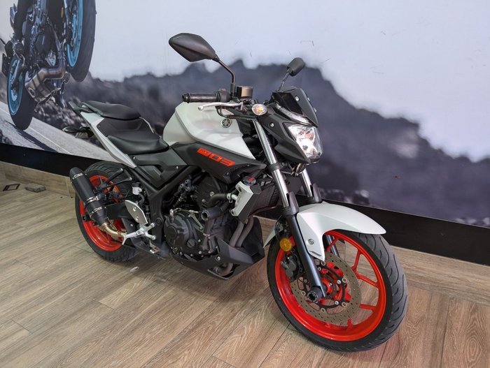 2019 Yamaha MT-03 (MT03LA) (ABS) WHITE