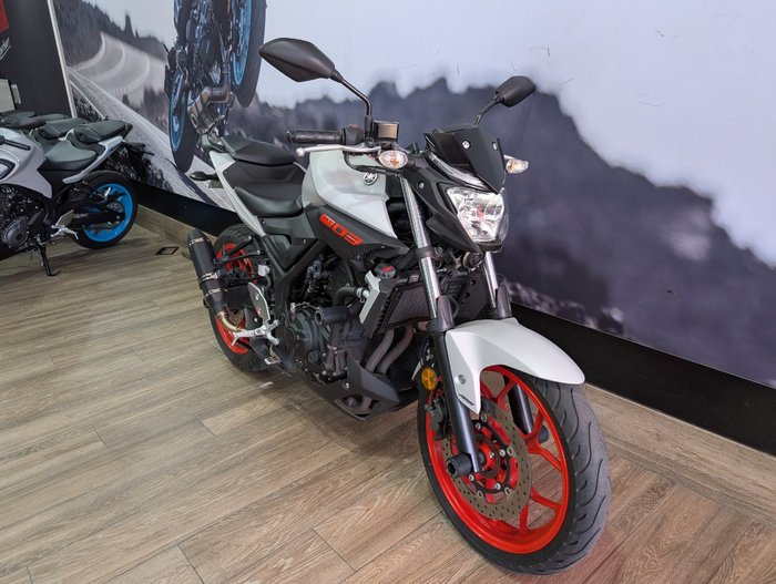 2019 Yamaha MT-03 (MT03LA) (ABS) WHITE