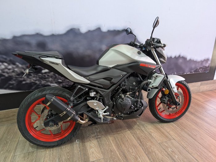 2019 Yamaha MT-03 (MT03LA) (ABS) WHITE