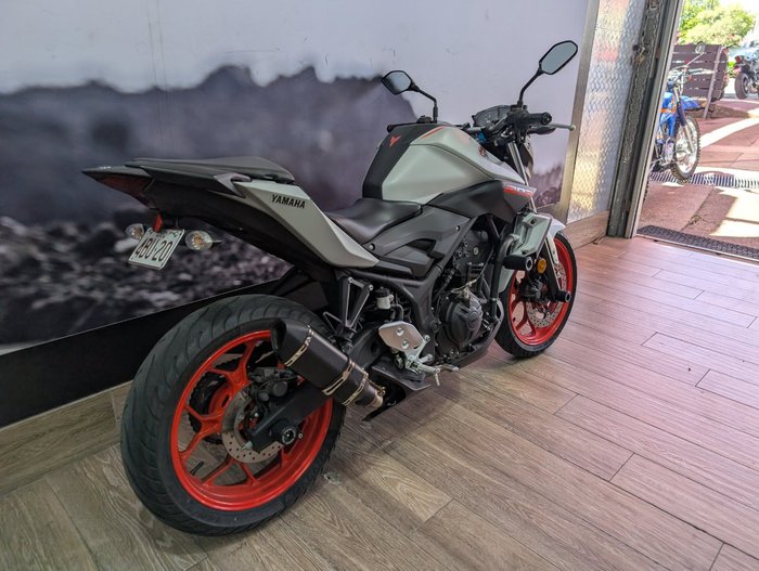 2019 Yamaha MT-03 (MT03LA) (ABS) WHITE