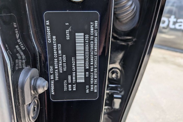 2018 Toyota Hilux Rugged X