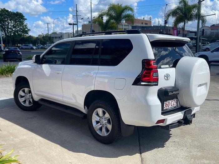 2021 Toyota Landcruiser Prado GXL GDJ150R 4X4 Dual Range Glacier White