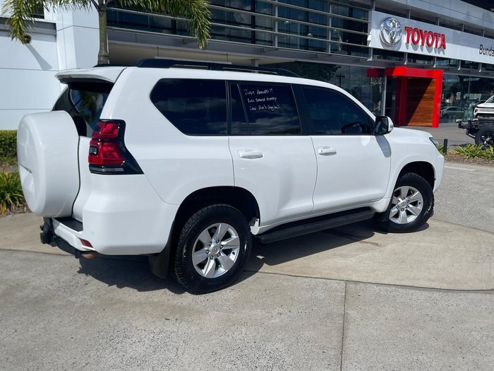 2021 Toyota Landcruiser Prado GXL GDJ150R 4X4 Dual Range Glacier White