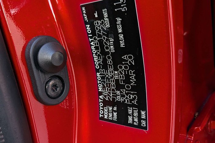 2020 Toyota Corolla Ascent Sport Hybrid