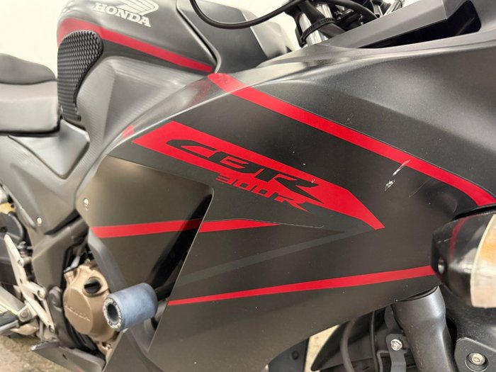 2018 Honda CBR300R Black