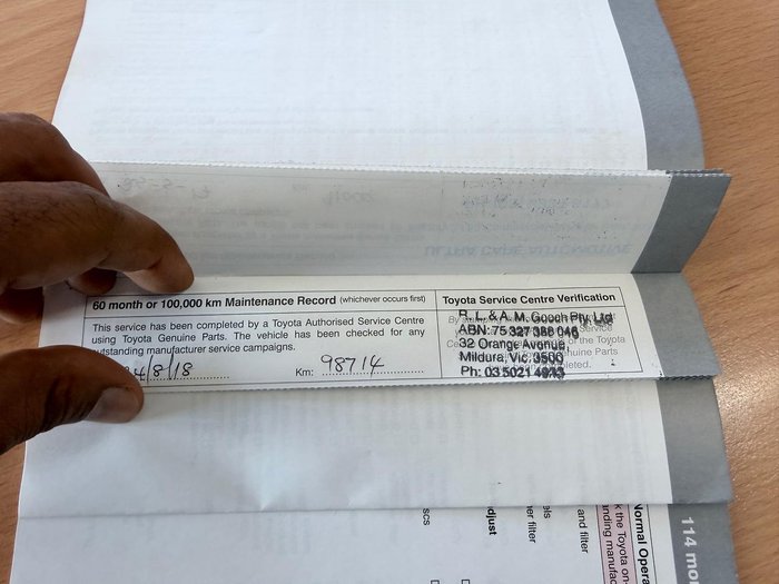 2012 Toyota Kluger Altitude GSU40R MY12 Silver Pearl